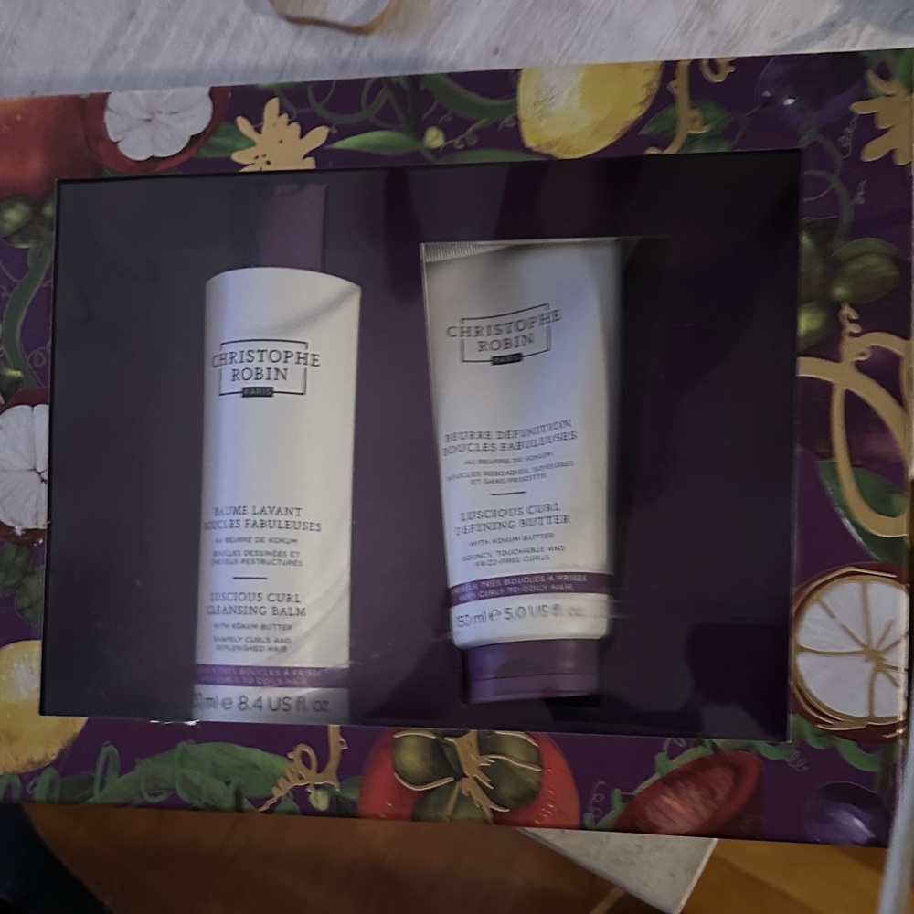 Christophe Robin Luscious Curls Giftset (2PC) Cleansing Balm & Curl
